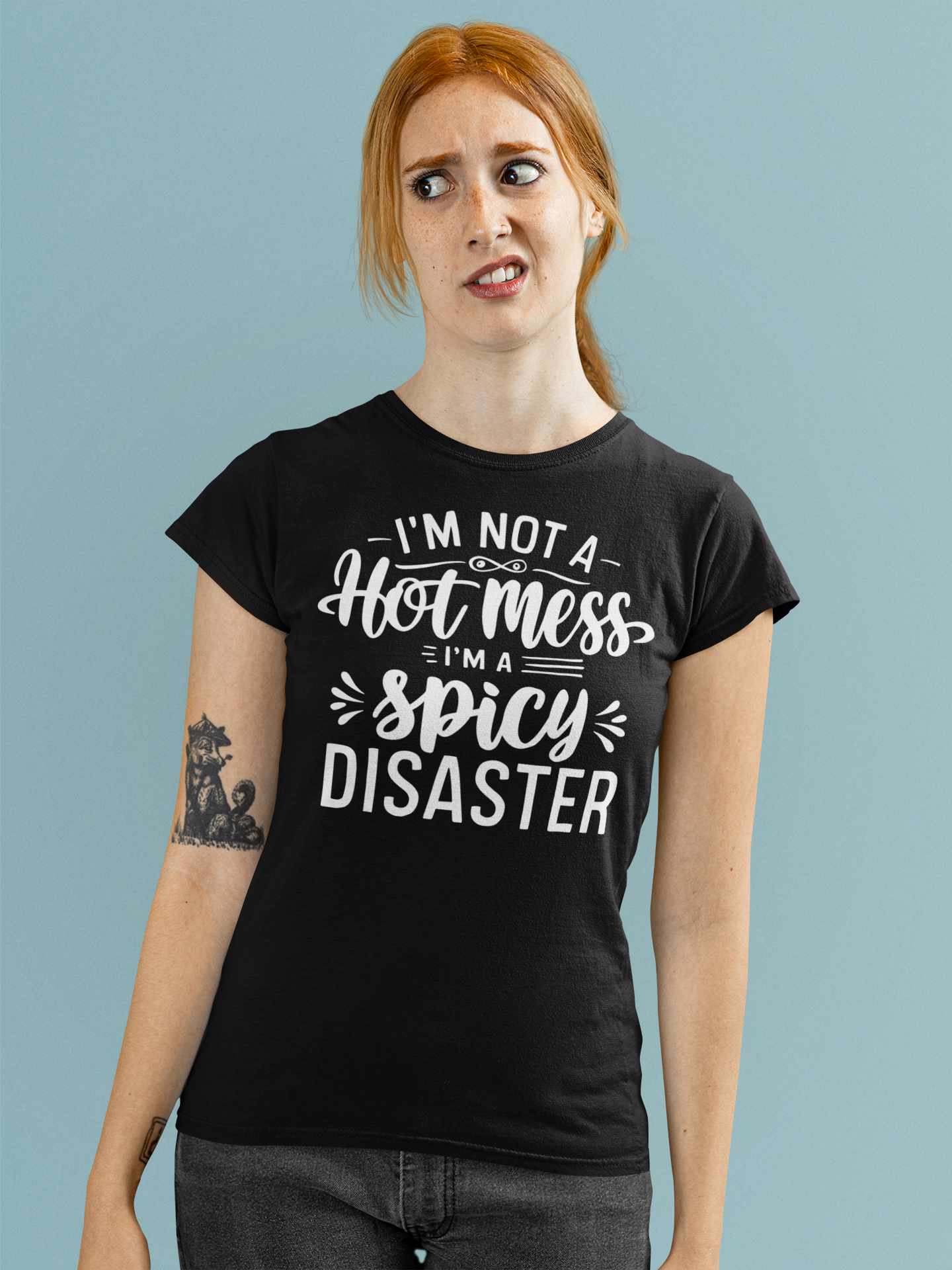 I'm not a hot mess T-shirt