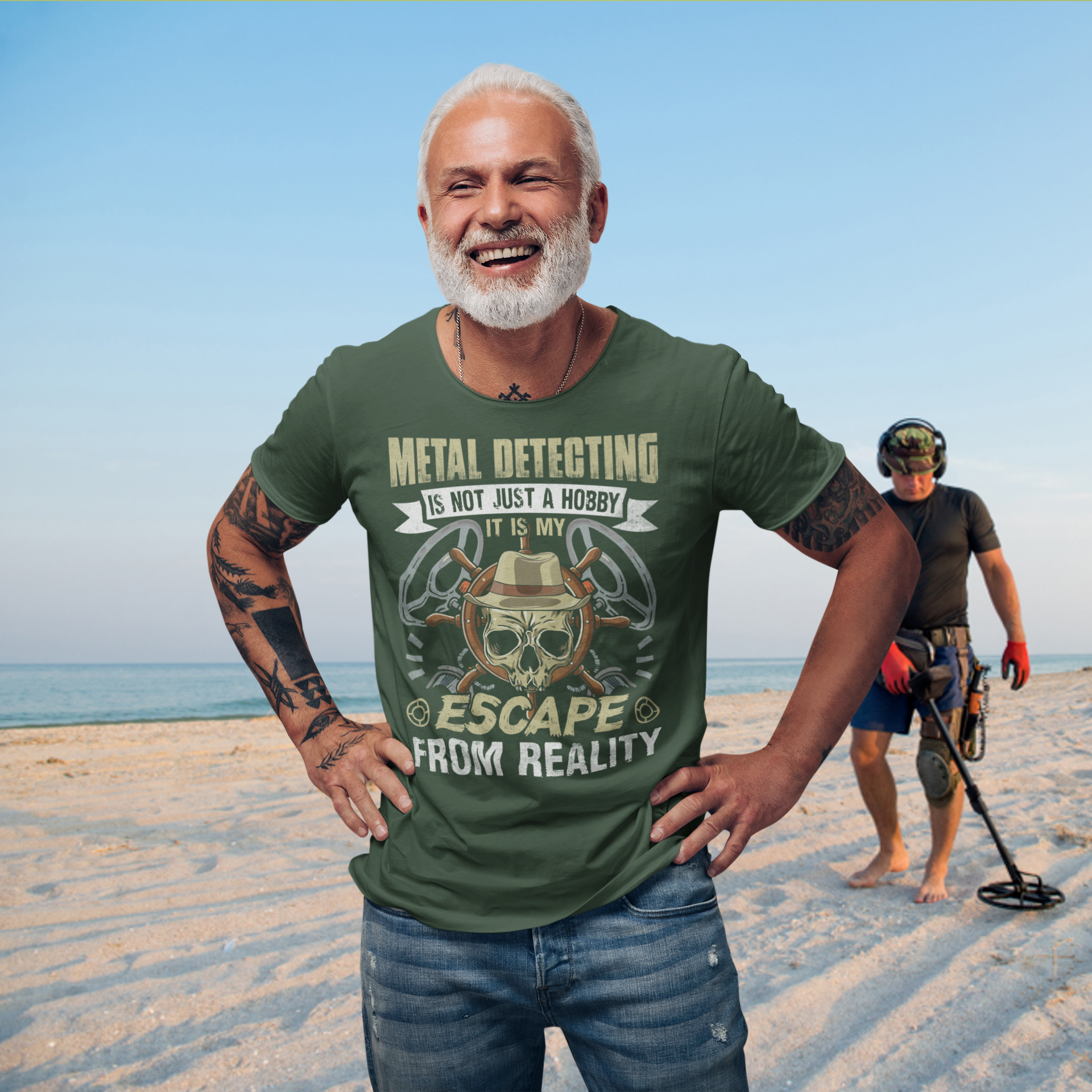 Metal Detecting is not just a hobby, it is my escape from reality T-shirt