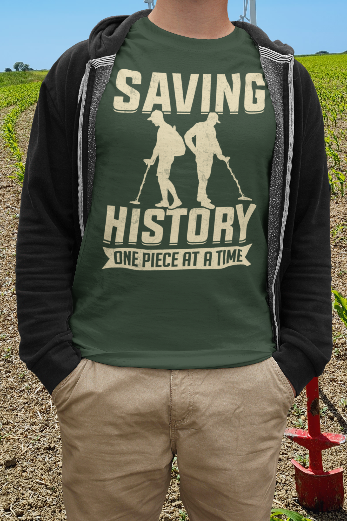 CUSTOM T-SHIRT - Saving history one piece at a T-shirt
