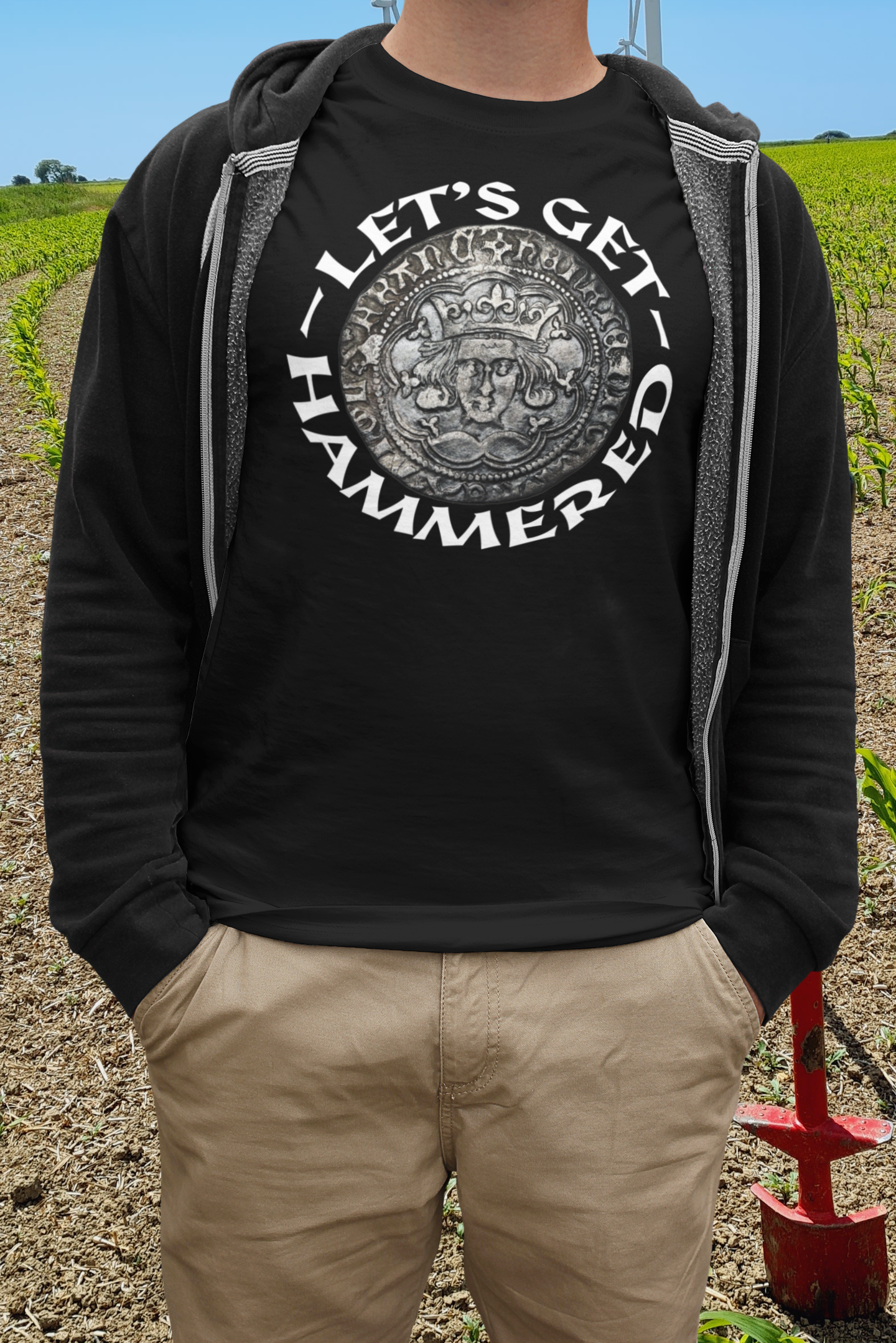 Let's get hammered T-shirt