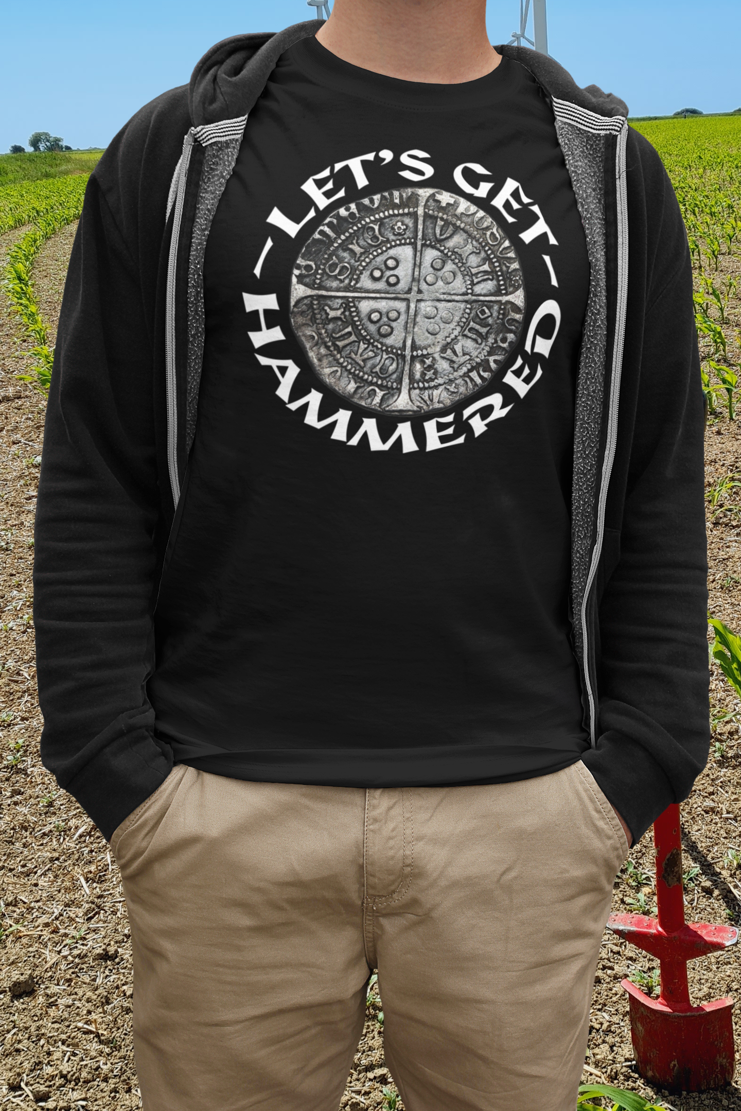 Let's get hammered T-shirt