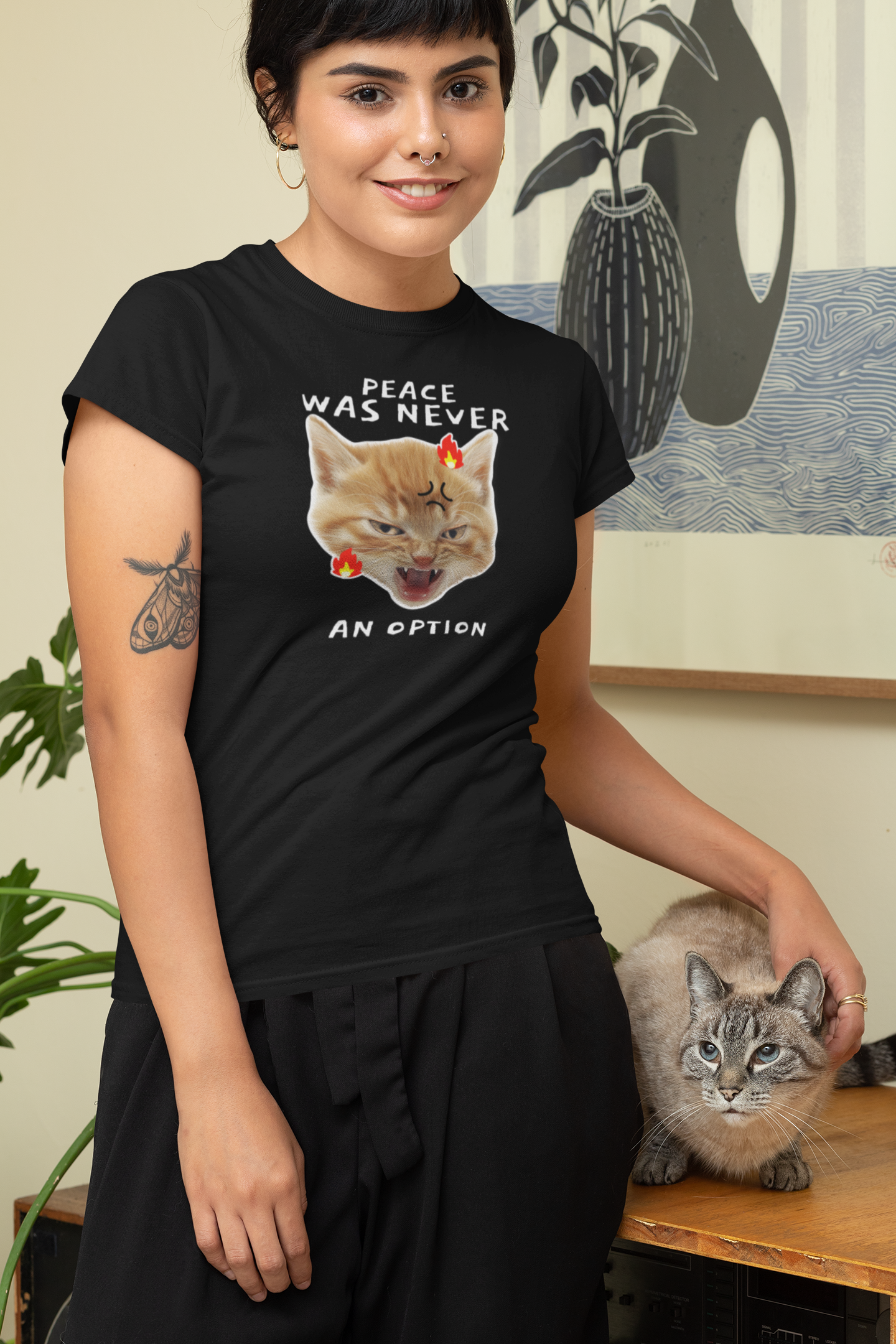 Peace Was Never An Option T-shirt