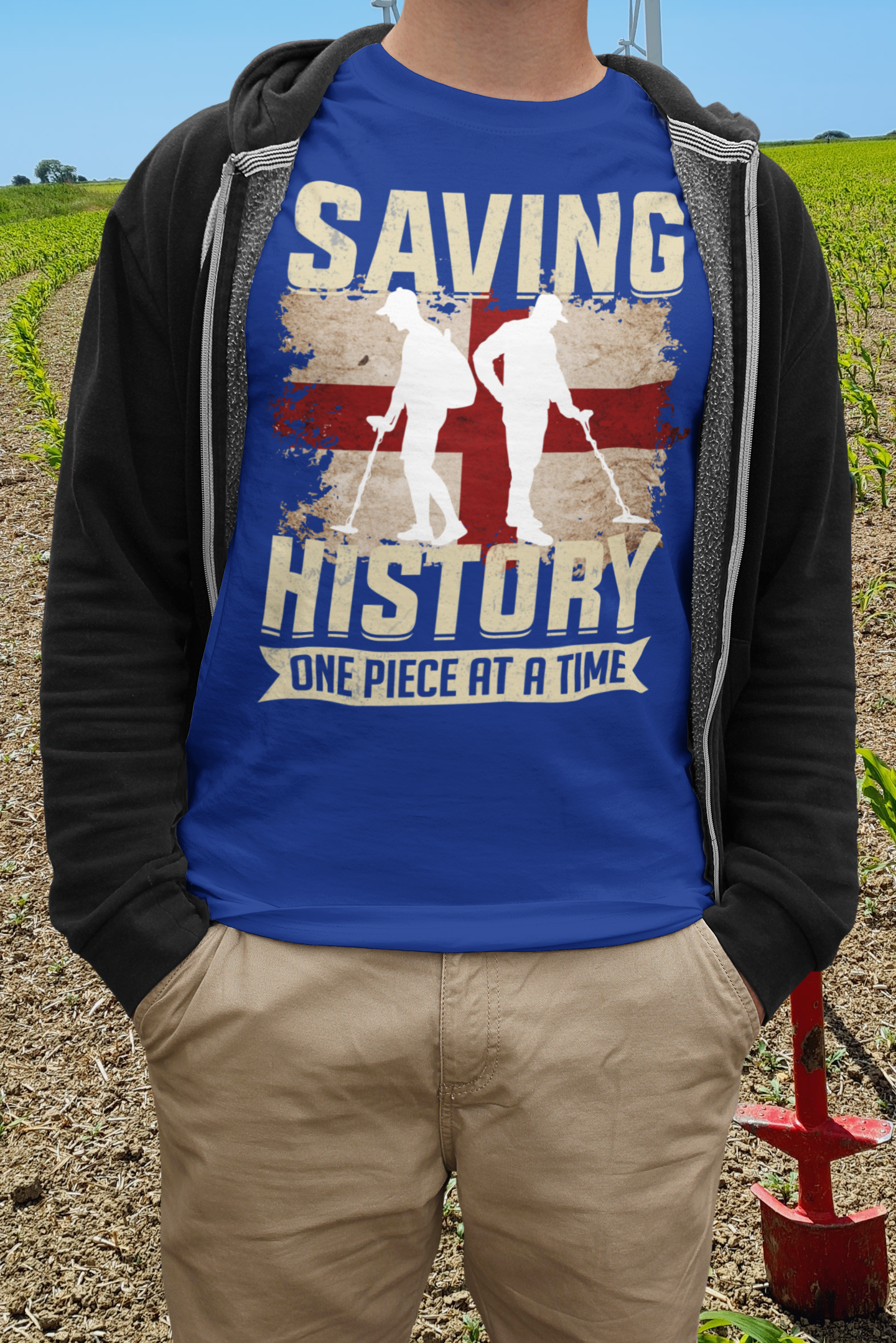 Saving English history one piece at a T-shirt