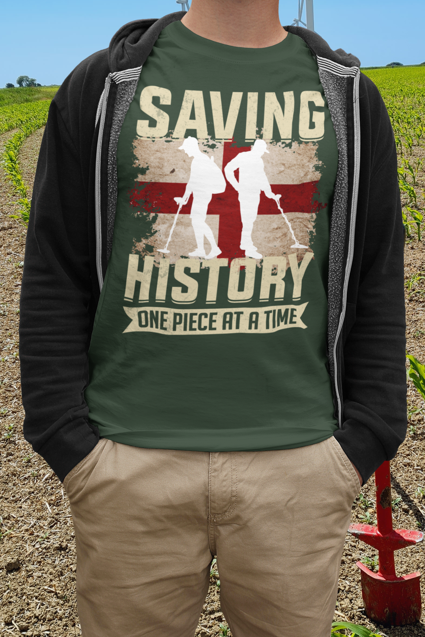 Saving English history one piece at a T-shirt