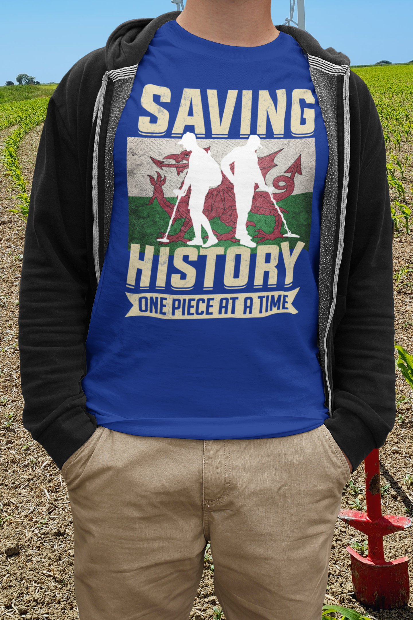 Saving Welsh history one piece at a T-shirt