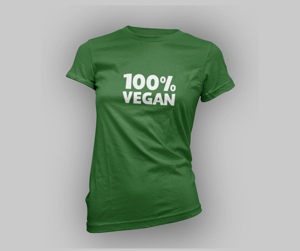 100 % Vegan T-shirt - Urbantshirts.co.uk