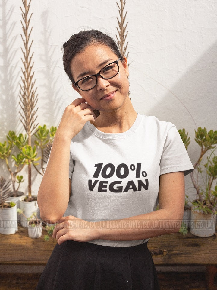 100 % Vegan T-shirt - Urbantshirts.co.uk