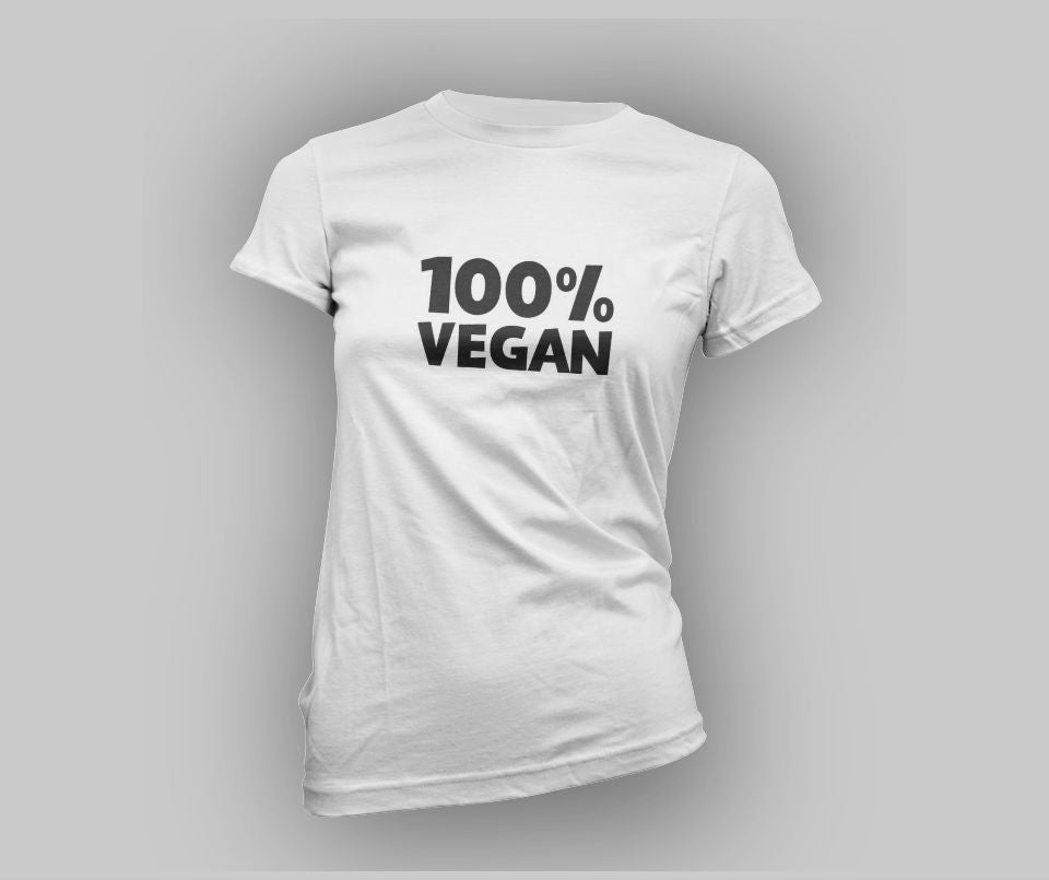 100 % Vegan T-shirt - Urbantshirts.co.uk