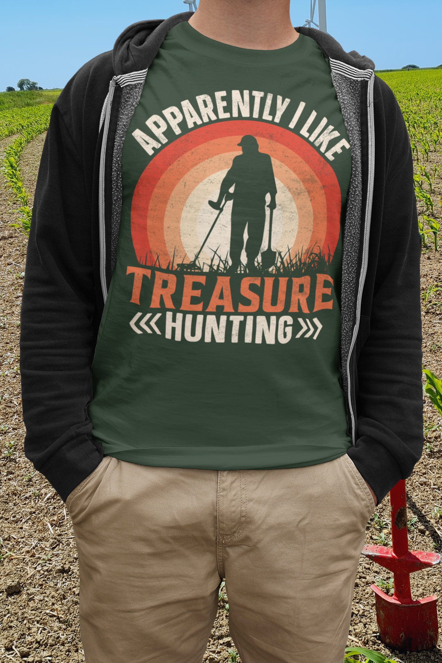 Apparently, I like Treasure Hunting - T-shirt