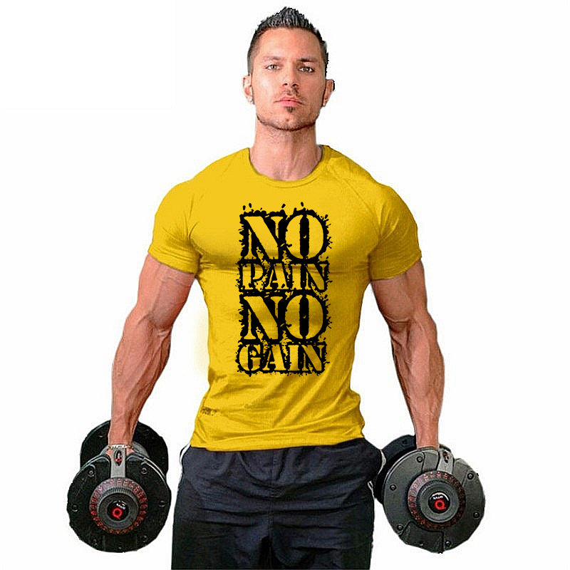 No pain no gain T-shirt - Urbantshirts.co.uk