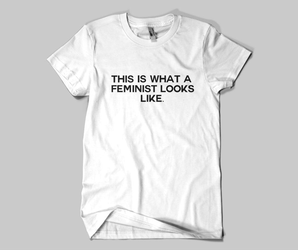 This is what a feminist looks like T-shirt - Urbantshirts.co.uk