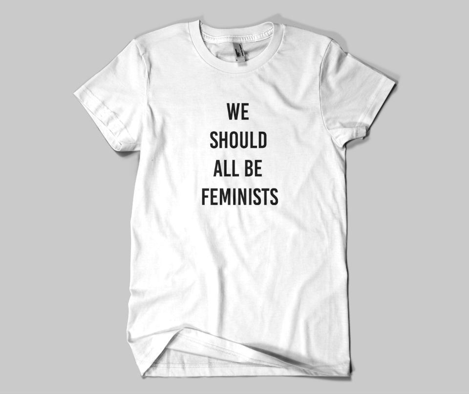 We all should be feminist T-shirt - Urbantshirts.co.uk