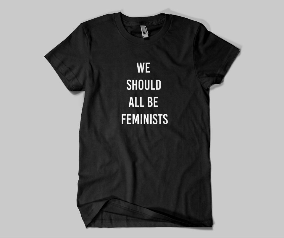 We all should be feminist T-shirt - Urbantshirts.co.uk