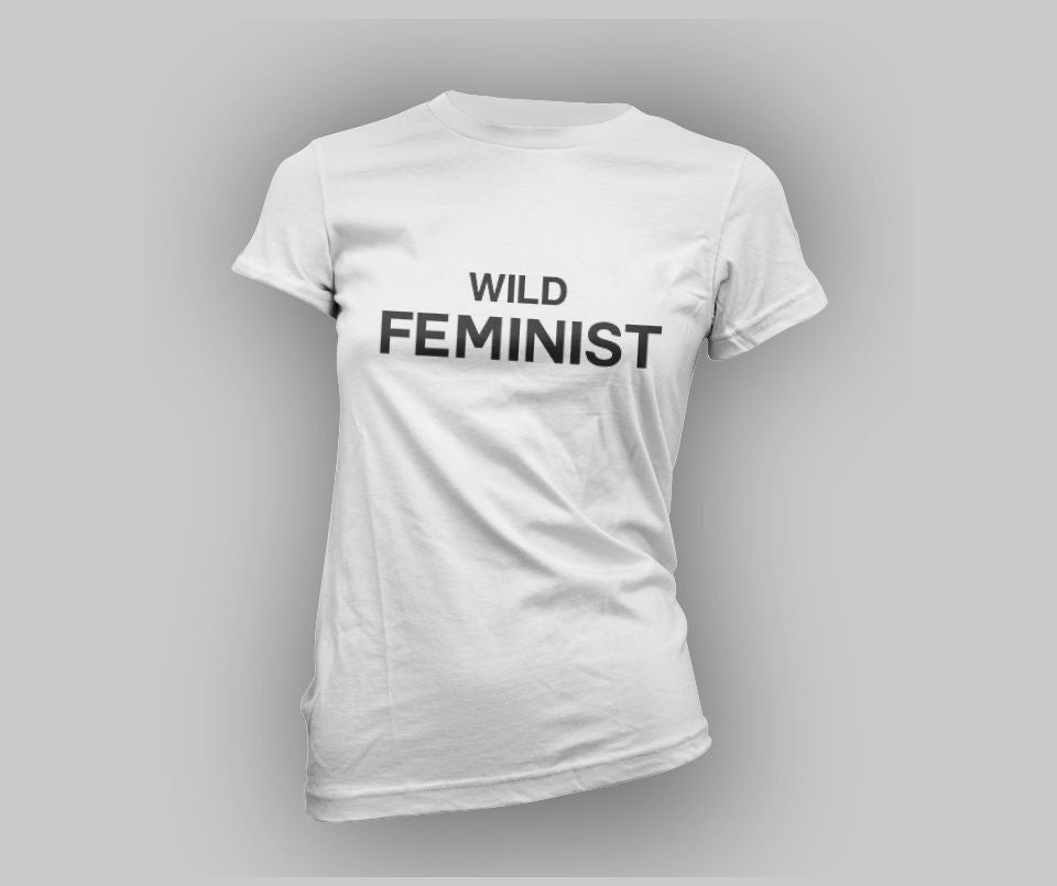 Wild Feminist T-shirt - Urbantshirts.co.uk