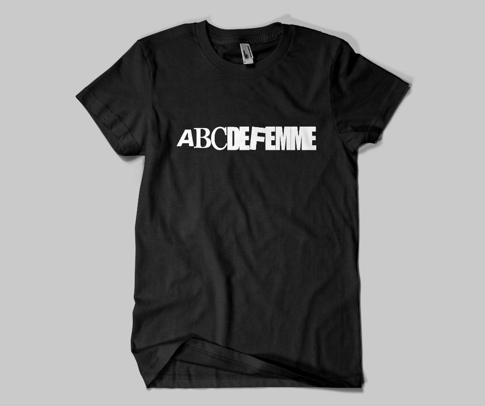 ABCDEFEMME T-shirt - Urbantshirts.co.uk
