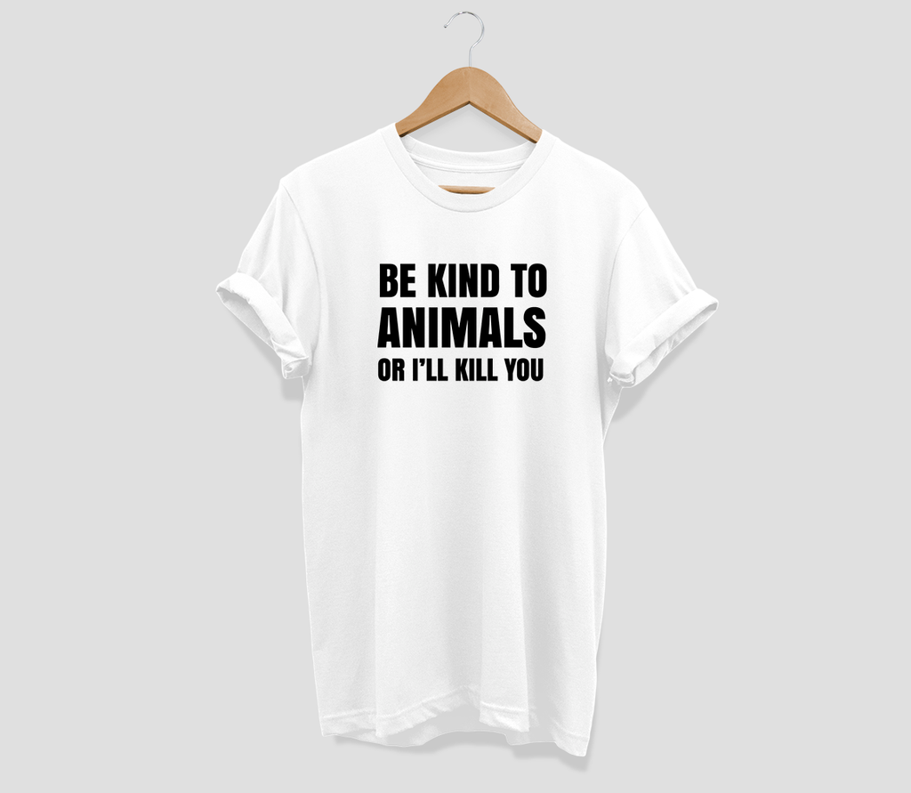 be kind to animals t shirt