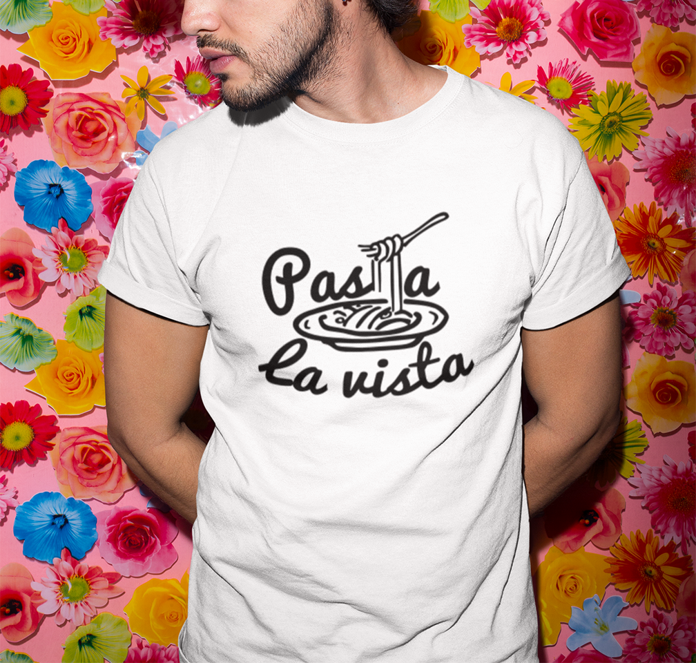 Pasta la vista T-shirt - Urbantshirts.co.uk