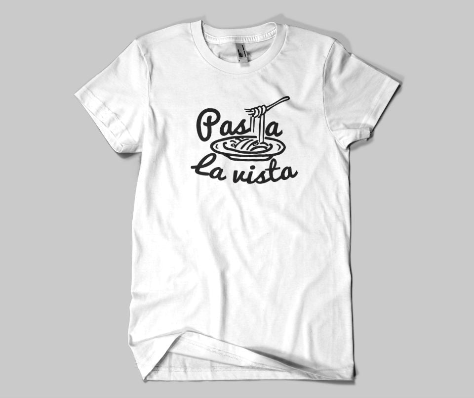 Pasta la vista T-shirt - Urbantshirts.co.uk