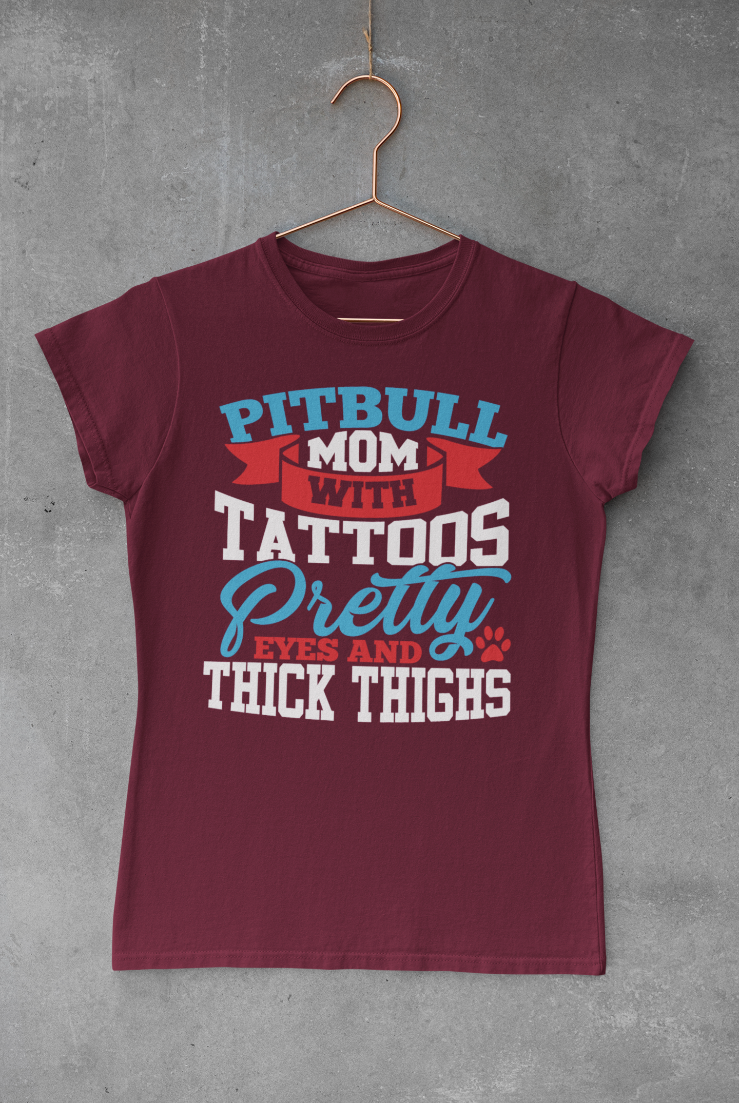 Pitbull Mom T-shirt