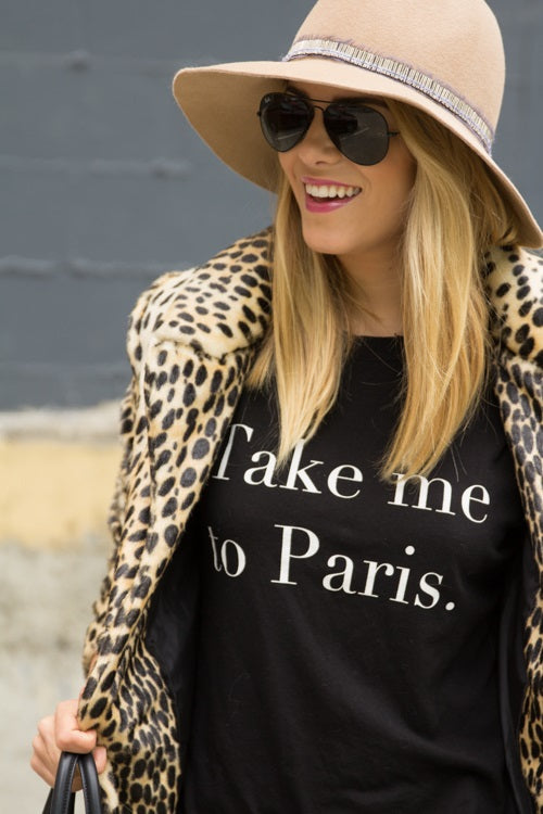 Take me to Paris T-shirt - Urbantshirts.co.uk