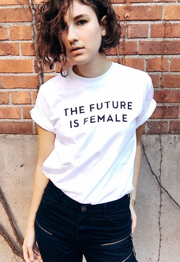 The future is female T-shirt - Urbantshirts.co.uk