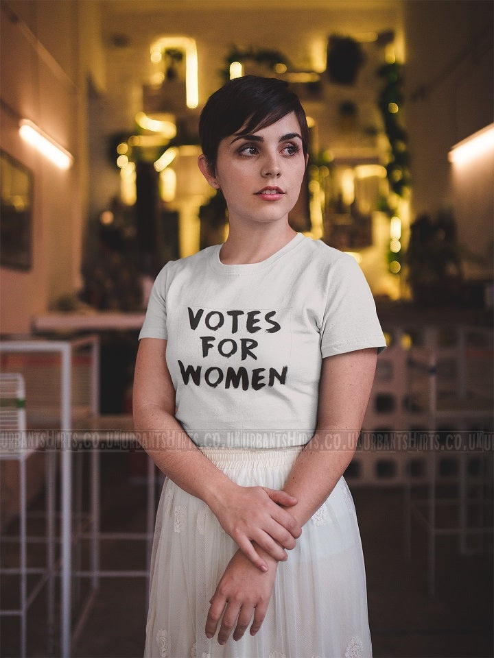 Votes for Women T-shirt - Urbantshirts.co.uk