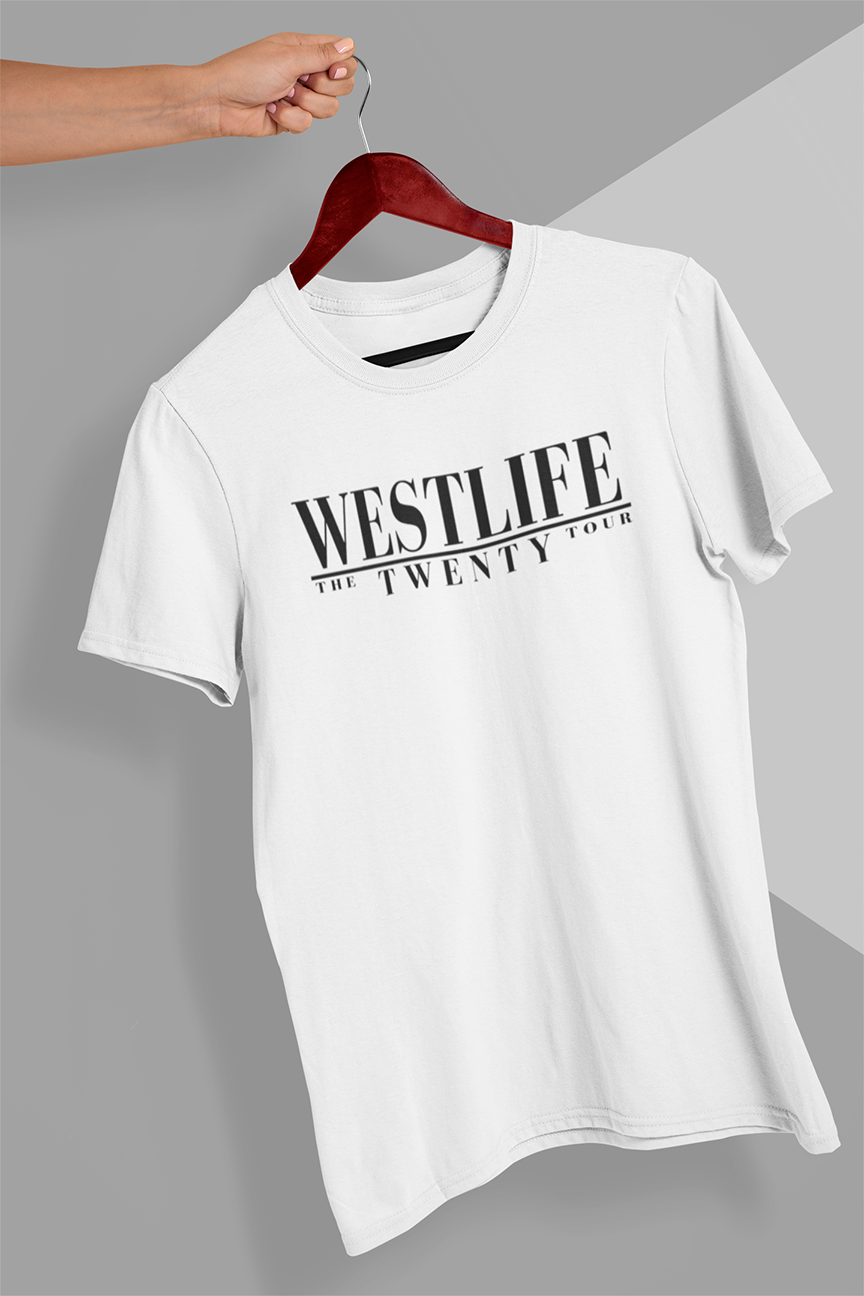 Westlife The Twenty Tour T-shirt - Urbantshirts.co.uk