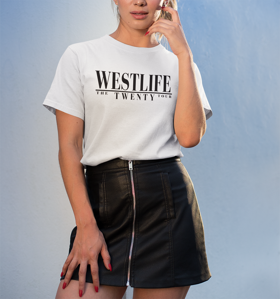 Westlife The Twenty Tour T-shirt - Urbantshirts.co.uk