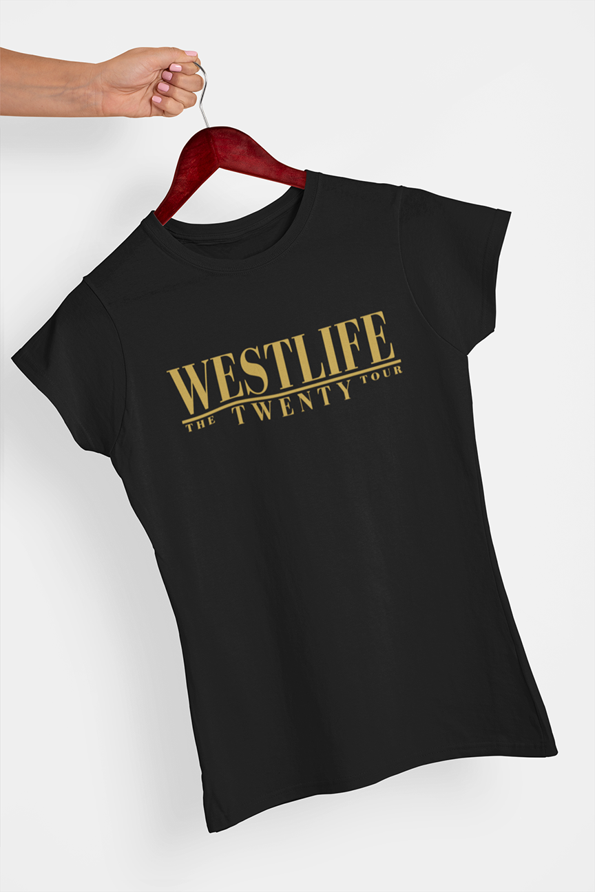 Westlife The Twenty Tour T-shirt - Urbantshirts.co.uk