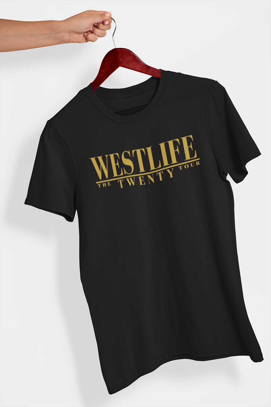 Westlife The Twenty Tour T-shirt - Urbantshirts.co.uk