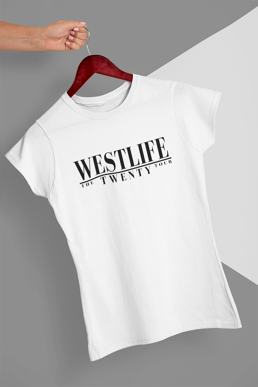 Westlife The Twenty Tour T-shirt - Urbantshirts.co.uk
