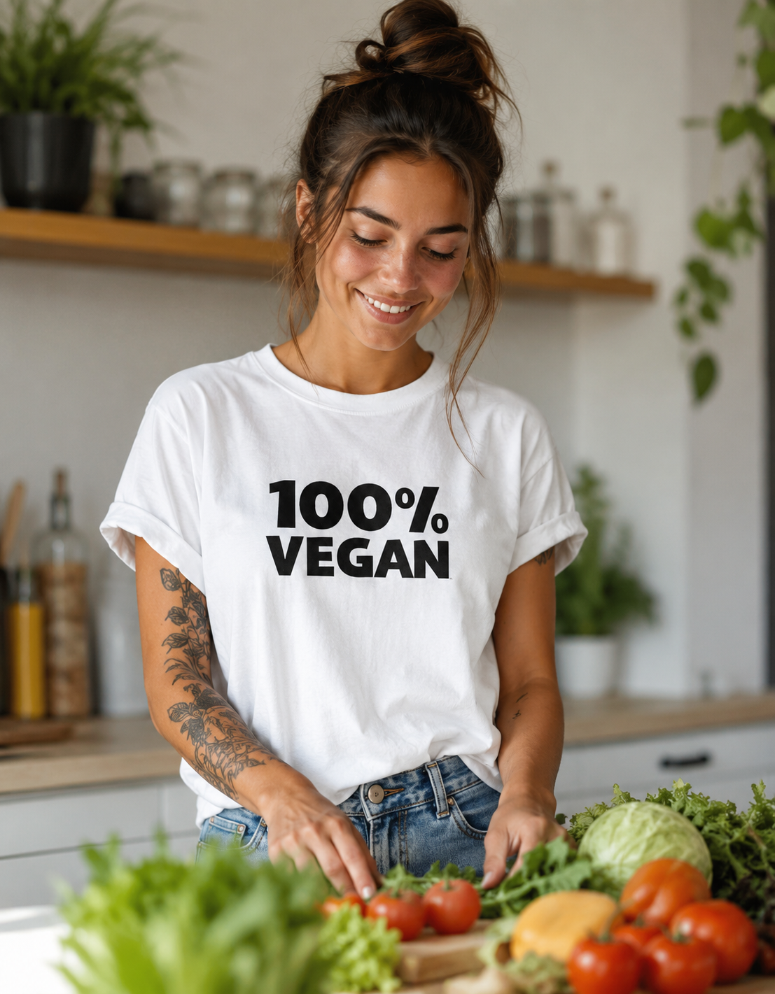 100% Vegan T-shirt