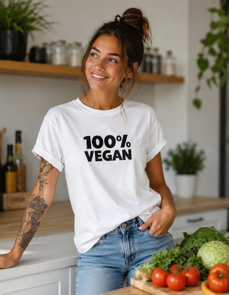 100% Vegan T-shirt