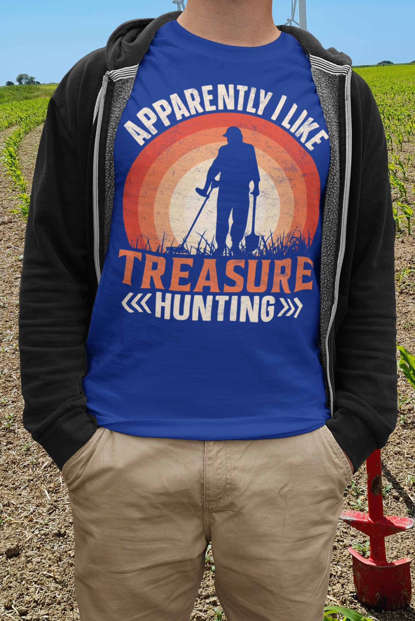 Apparently, I like treasure hunting