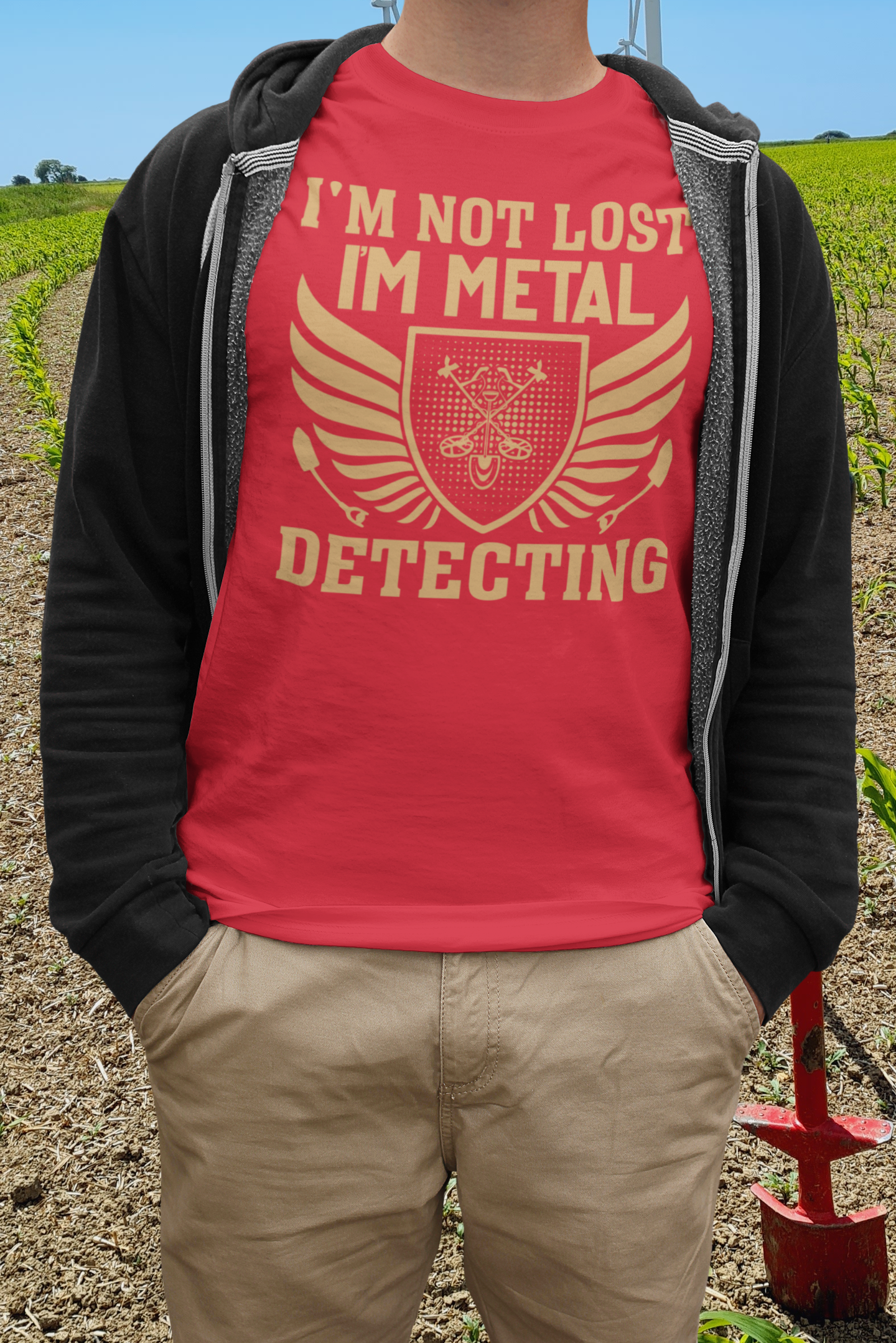 I'm Not Lost I'm Metal Detecting