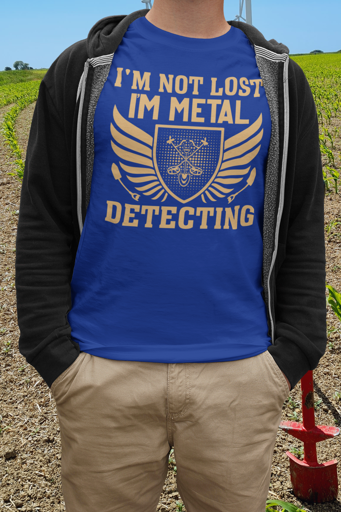 I'm Not Lost I'm Metal Detecting