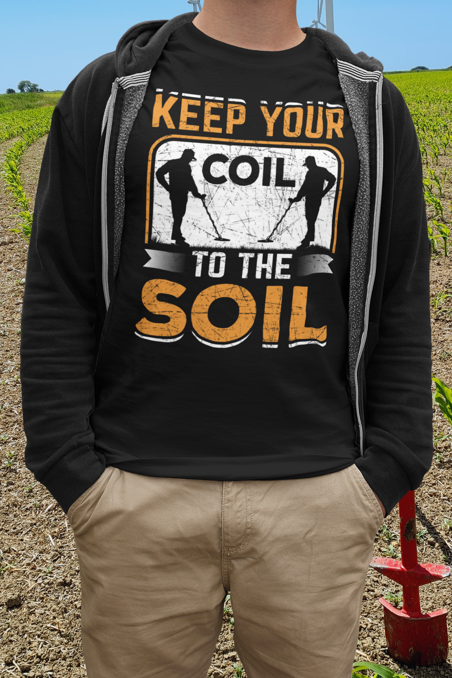 Keep your coil to the soil T-shirt