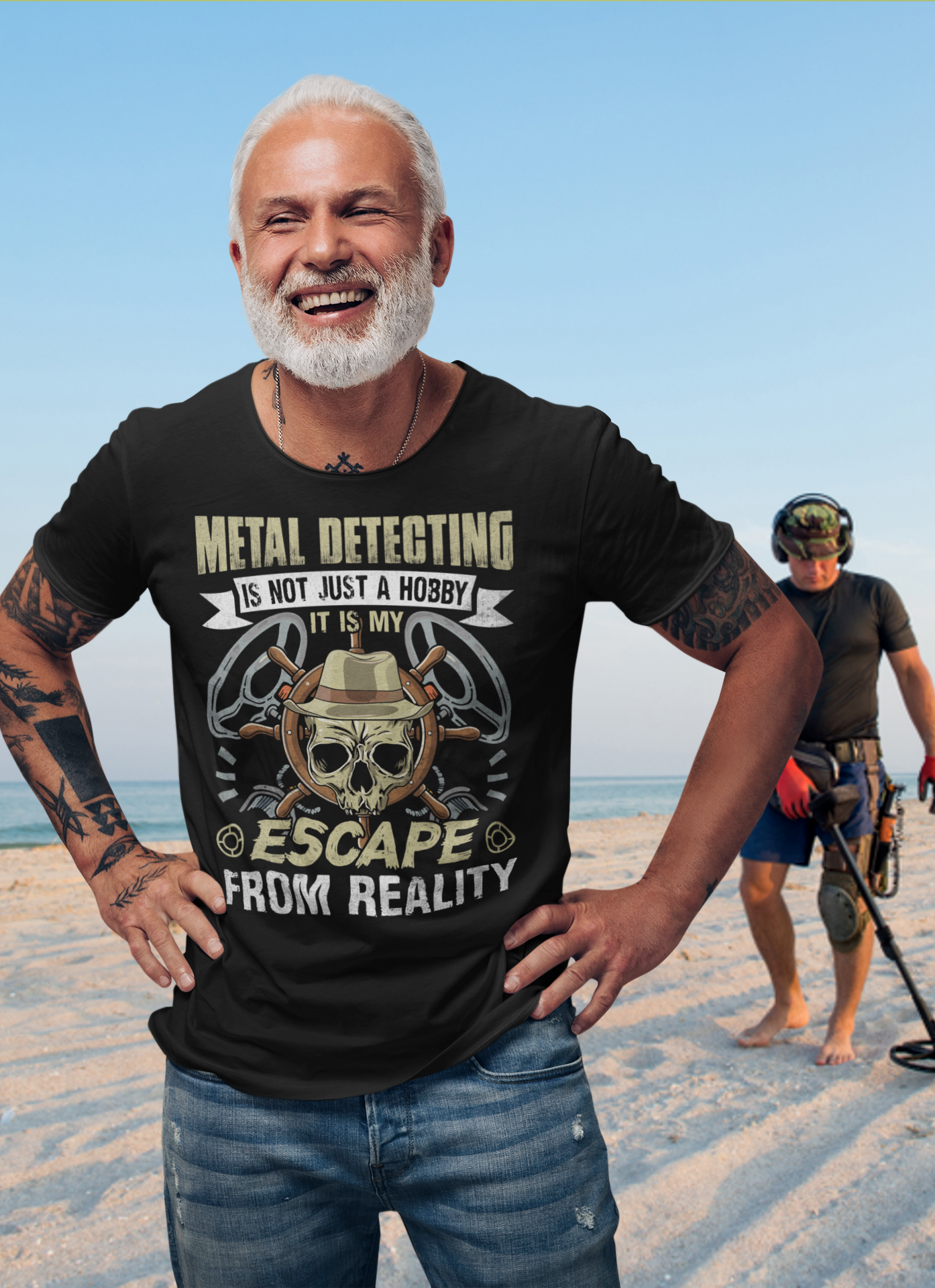 Metal Detecting is not just a hobby, it is my escape from reality T-shirt