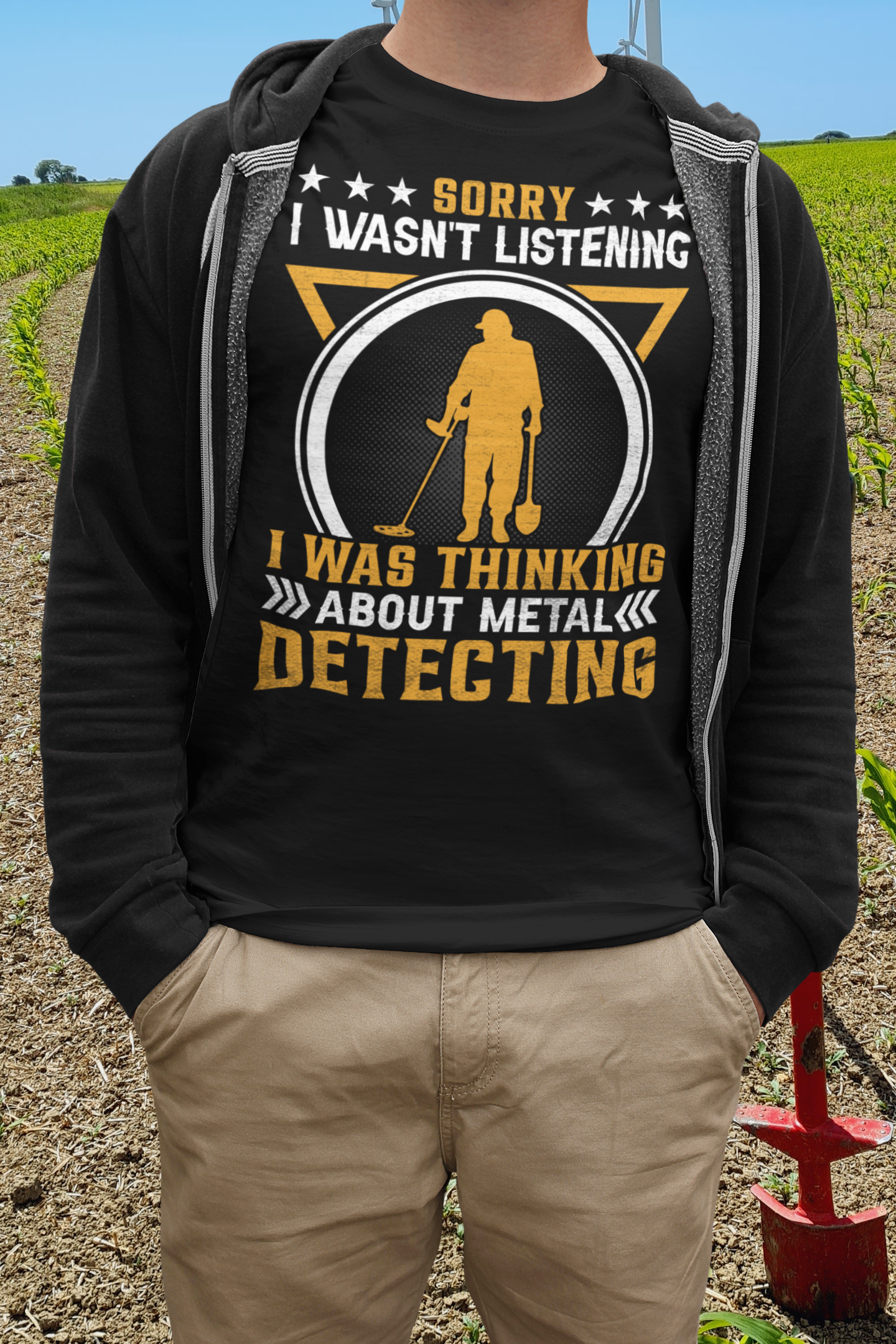 Sorry I wasn't listening, I was thinking about metal-detecting.