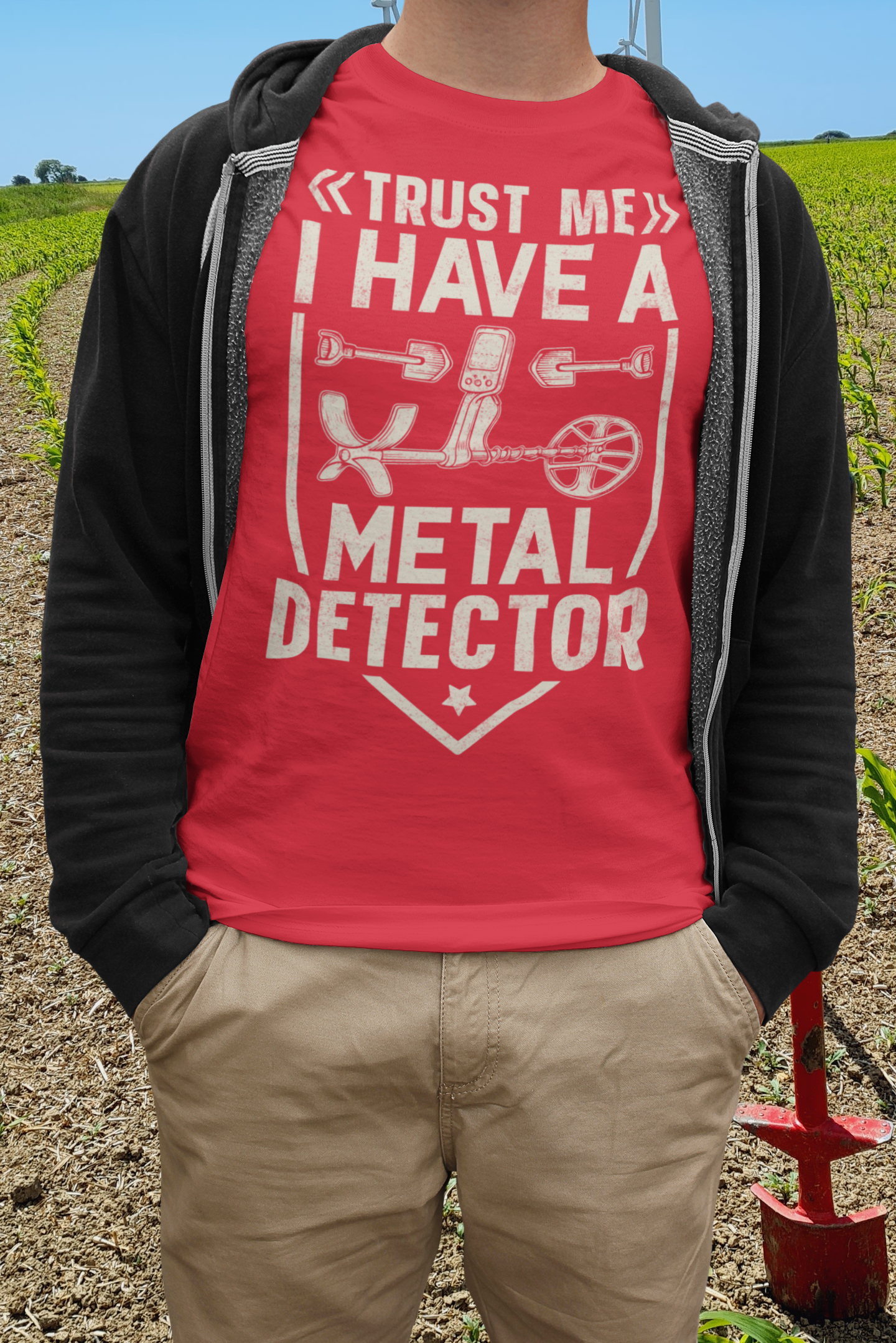 Trust me I have a metal detector T-shirt