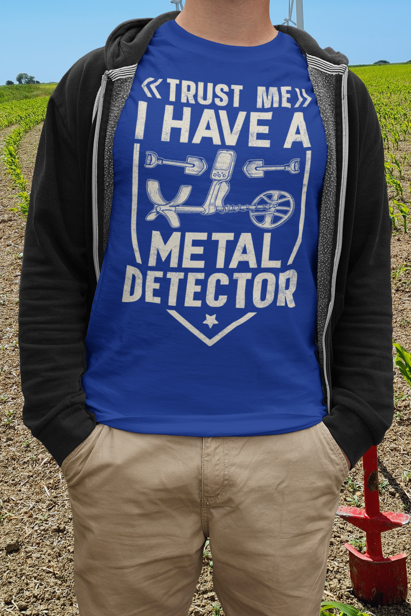 Trust me I have a metal detector T-shirt