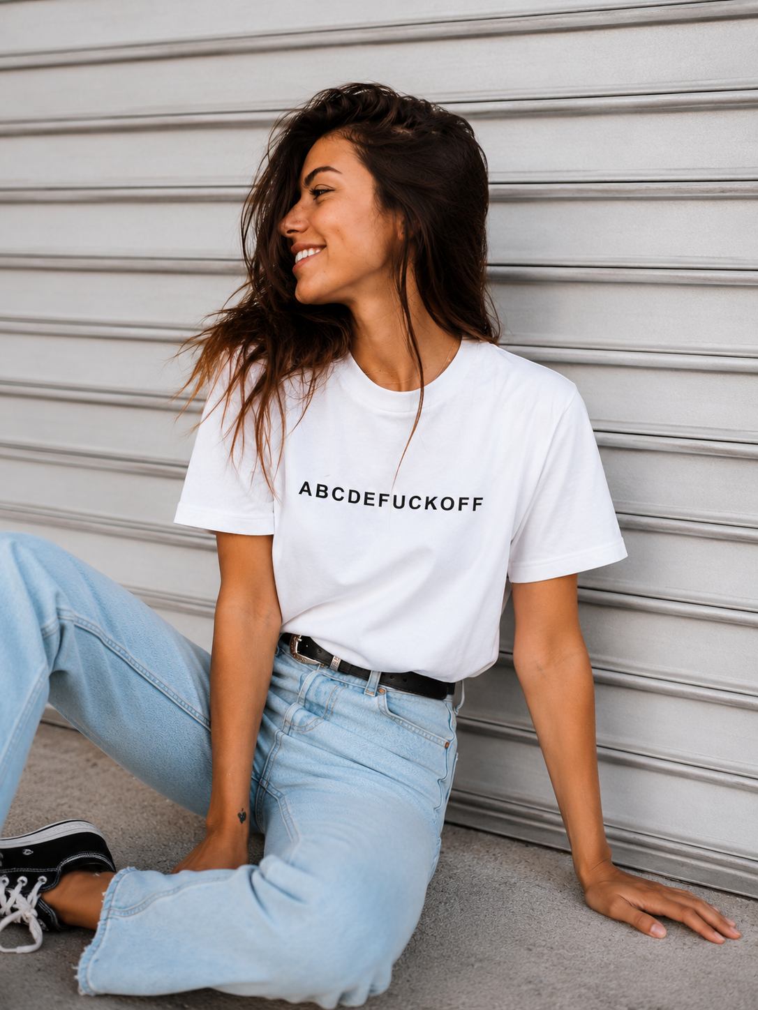 ABCDEFUCK OFF T-shirt