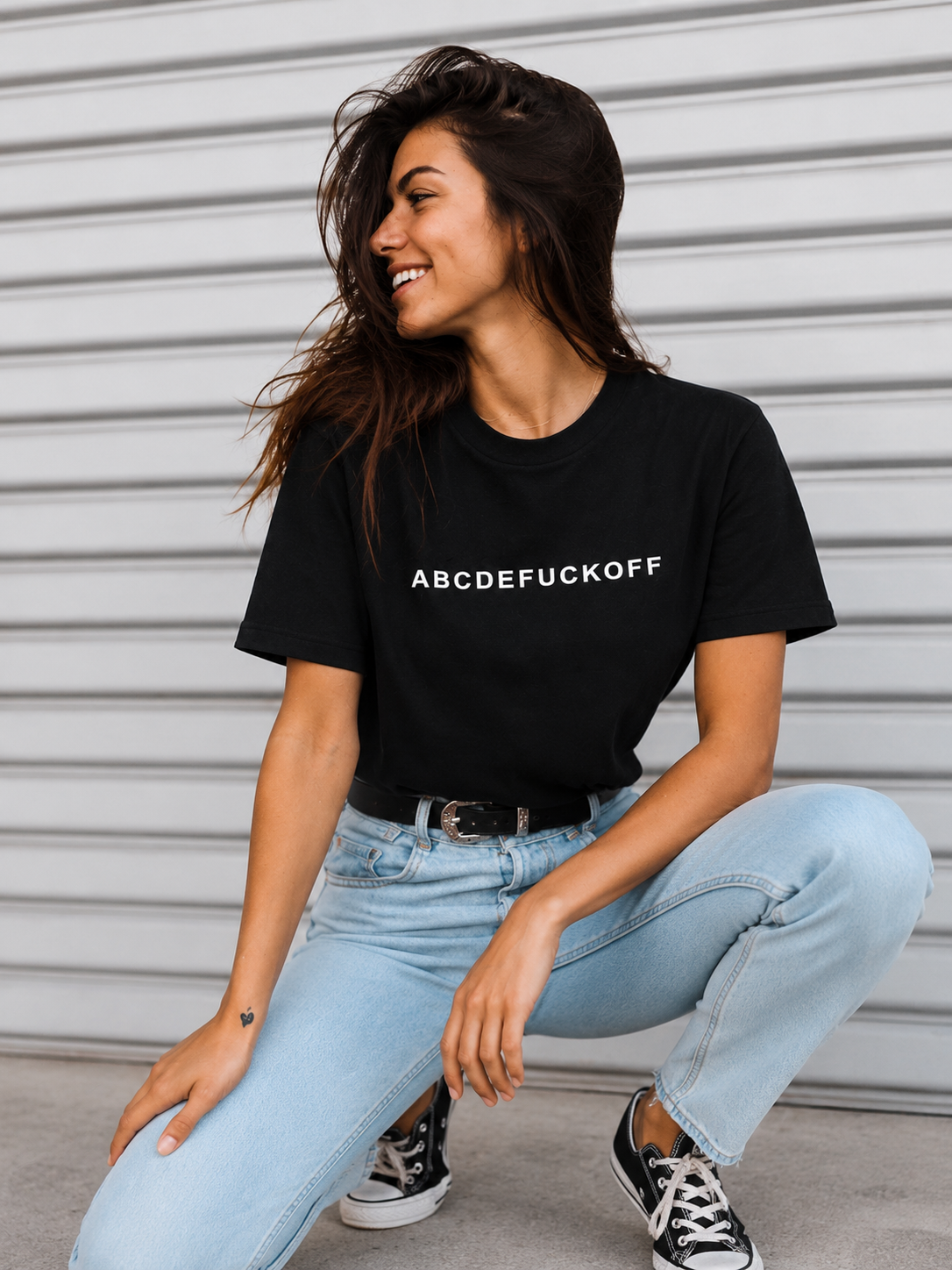 ABCDEFUCK OFF T-shirt
