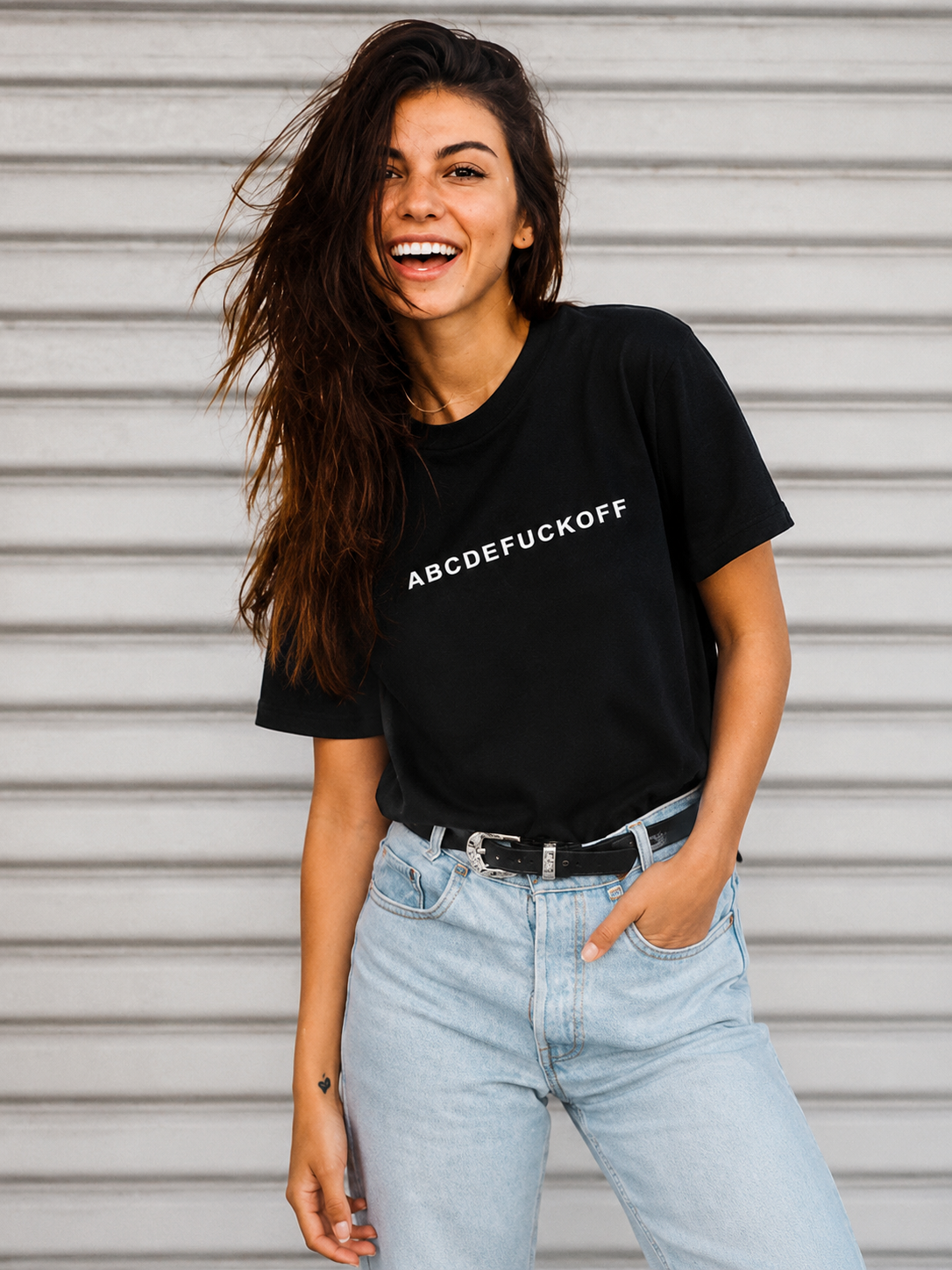 ABCDEFUCK OFF T-shirt