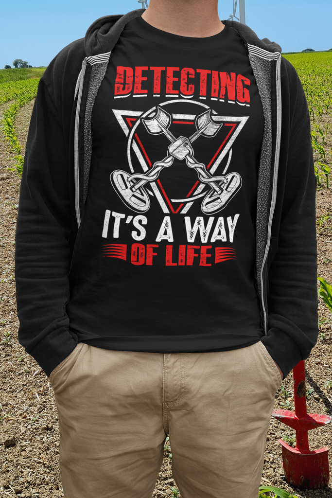 Detecting is a way of life T-shirt