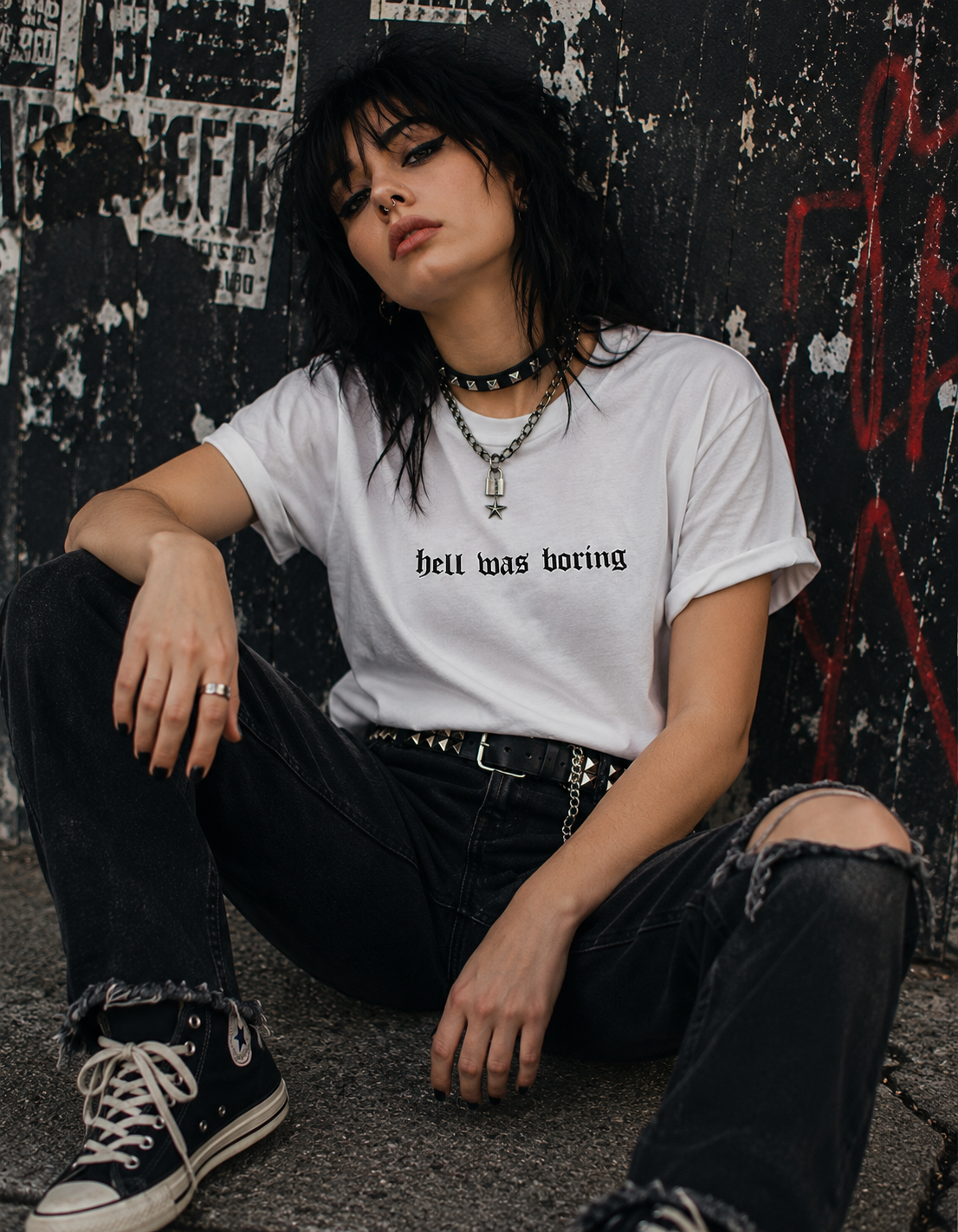 Hell was boring T-shirt