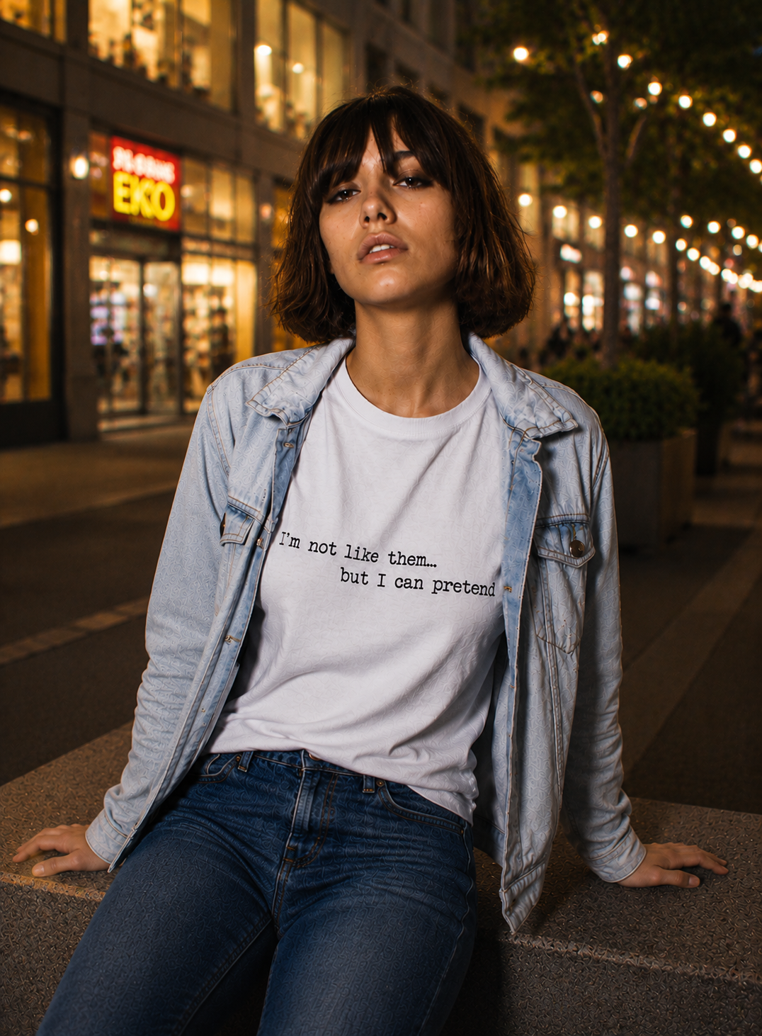 I'm not like them , but I can pretend T-shirt