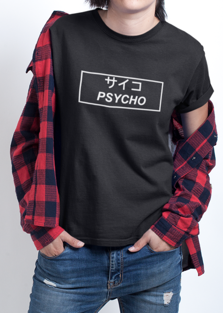 Psycho Japanese T-shirt