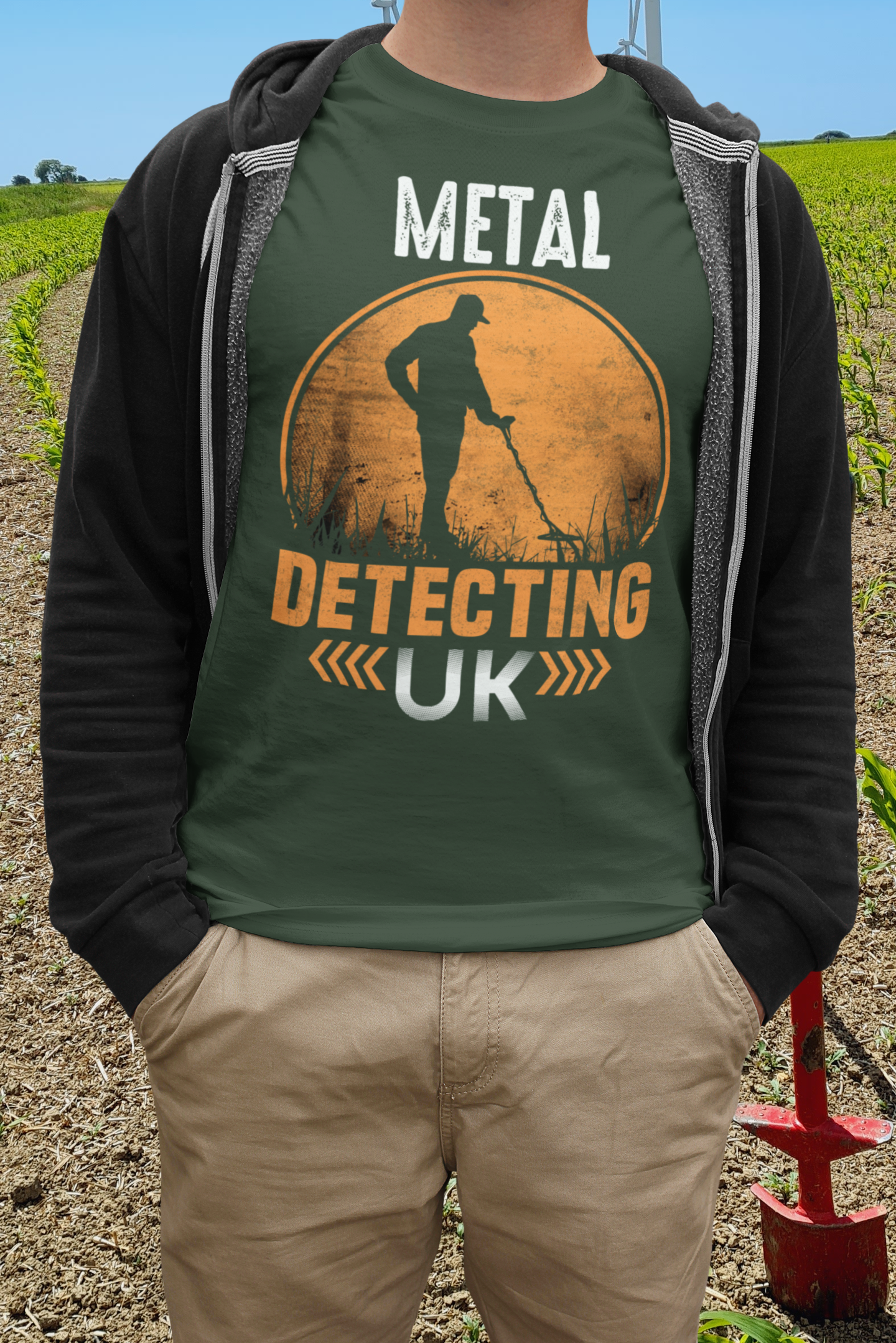 Metal Detecting UK T-shirt