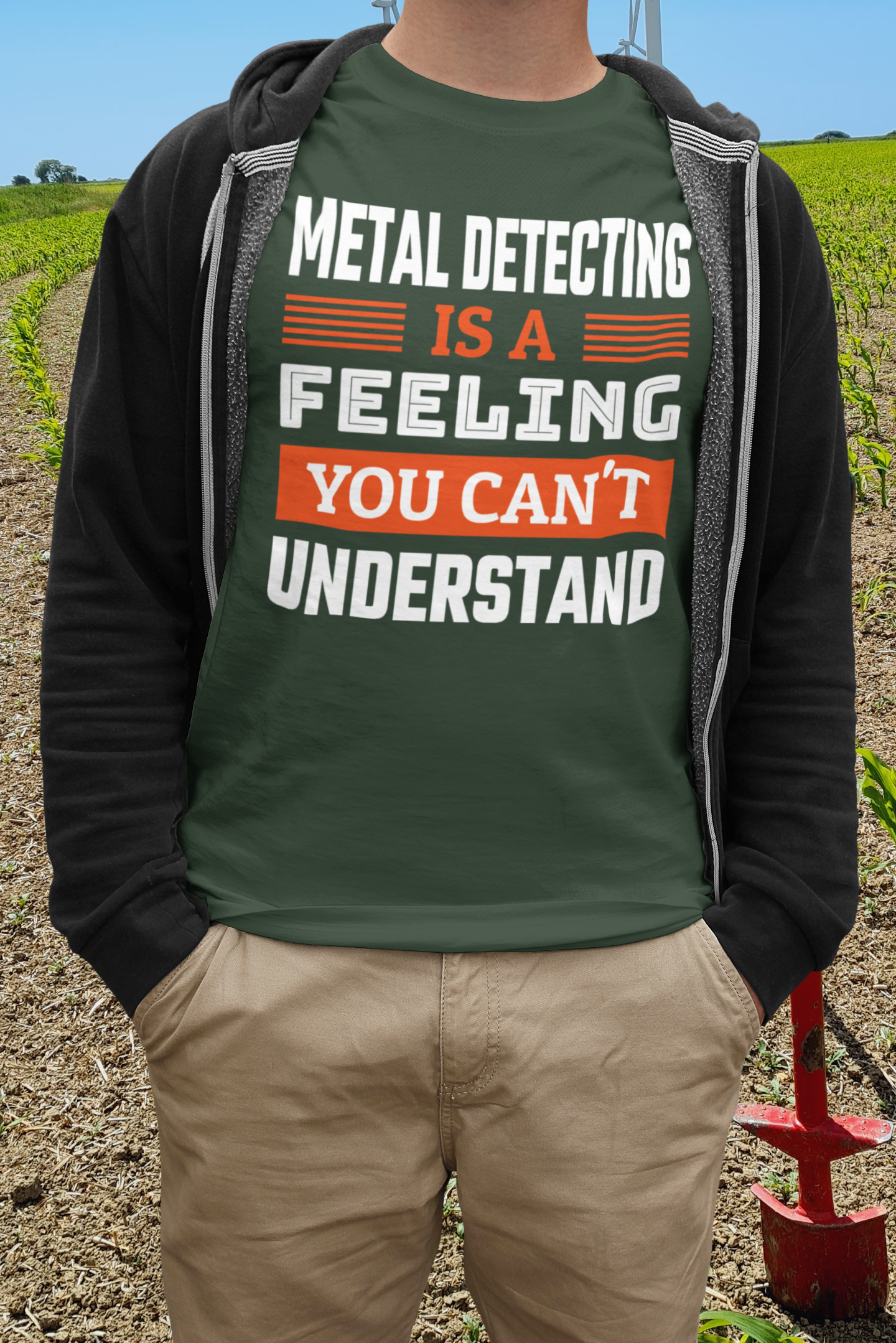 Metal detecting is a feeling you can't understand